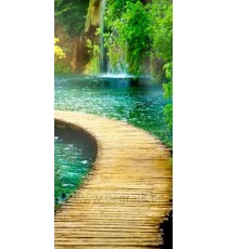 Фототапет Път до водопада